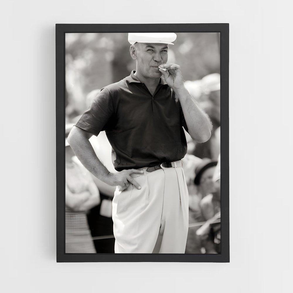 Poster Le Marin Fumeur – affiche Golf (vue 2)
